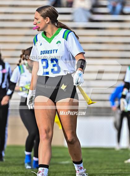 Thumbnail 1 in 5A Flag Football Second Round Doherty vs Douglas County photogallery.