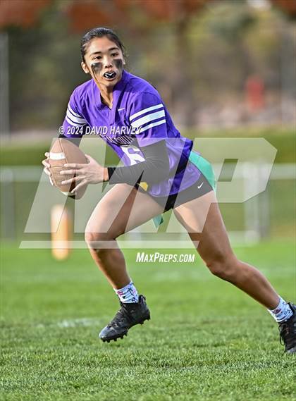 Thumbnail 3 in 5A Flag Football Second Round Doherty vs Douglas County photogallery.
