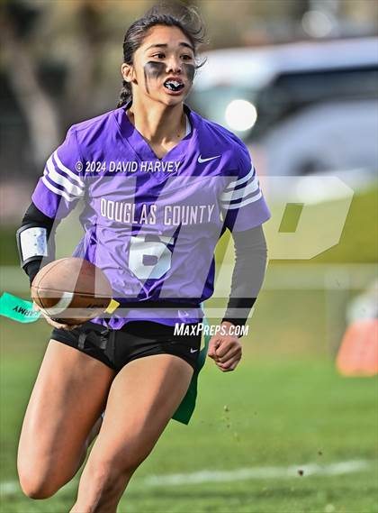 Thumbnail 3 in 5A Flag Football Second Round Doherty vs Douglas County photogallery.