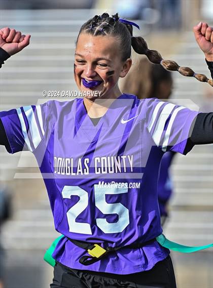 Thumbnail 1 in 5A Flag Football Second Round Doherty vs Douglas County photogallery.