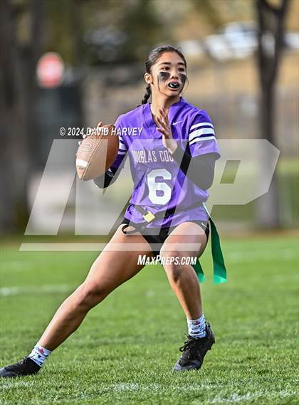 Thumbnail 2 in 5A Flag Football Second Round Doherty vs Douglas County photogallery.