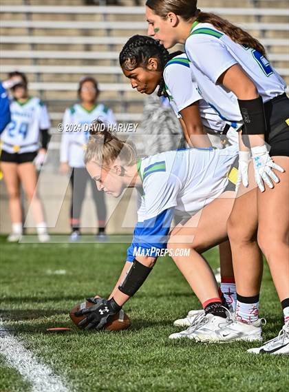 Thumbnail 3 in 5A Flag Football Second Round Doherty vs Douglas County photogallery.