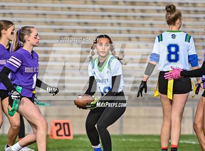 Thumbnail 3 in 5A Flag Football Second Round Doherty vs Douglas County photogallery.
