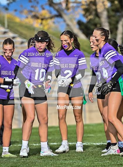 Thumbnail 1 in 5A Flag Football Second Round Doherty vs Douglas County photogallery.