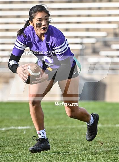 Thumbnail 3 in 5A Flag Football Second Round Doherty vs Douglas County photogallery.
