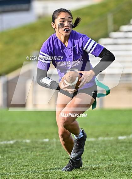 Thumbnail 2 in 5A Flag Football Second Round Doherty vs Douglas County photogallery.