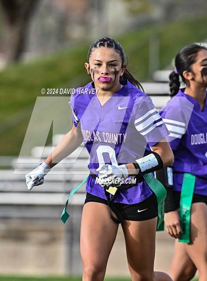 Thumbnail 3 in 5A Flag Football Second Round Doherty vs Douglas County photogallery.