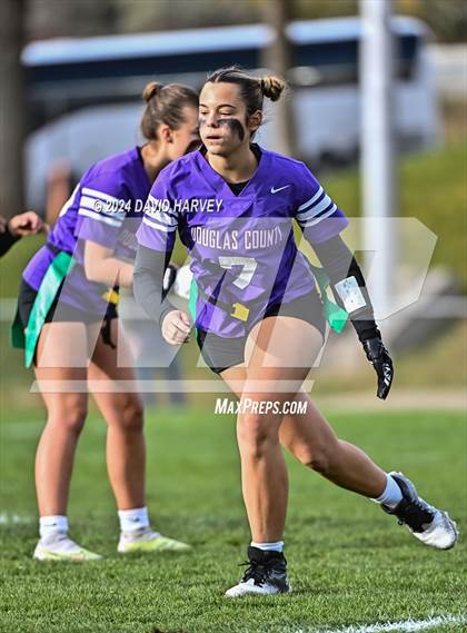 Thumbnail 1 in 5A Flag Football Second Round Doherty vs Douglas County photogallery.
