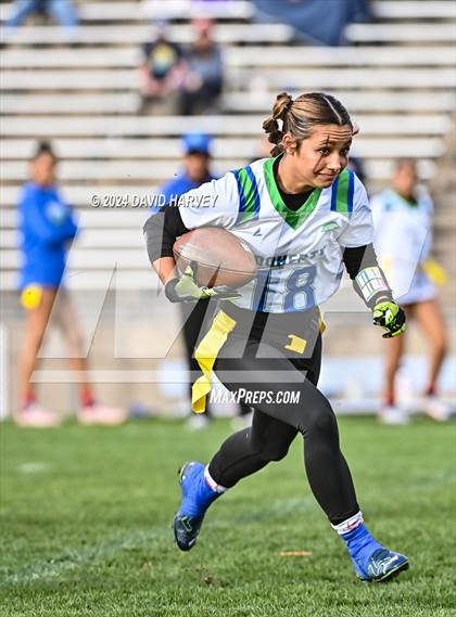 Thumbnail 1 in 5A Flag Football Second Round Doherty vs Douglas County photogallery.