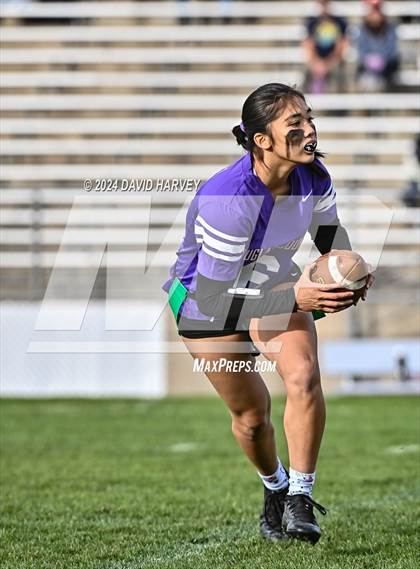 Thumbnail 3 in 5A Flag Football Second Round Doherty vs Douglas County photogallery.