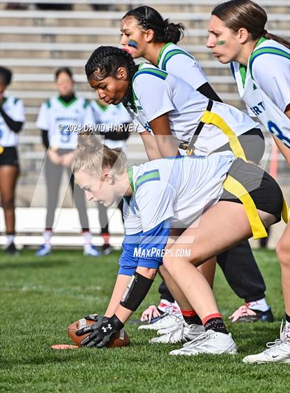 Thumbnail 2 in 5A Flag Football Second Round Doherty vs Douglas County photogallery.