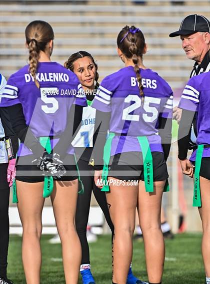 Thumbnail 3 in 5A Flag Football Second Round Doherty vs Douglas County photogallery.
