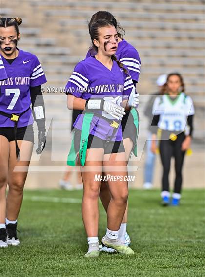 Thumbnail 2 in 5A Flag Football Second Round Doherty vs Douglas County photogallery.