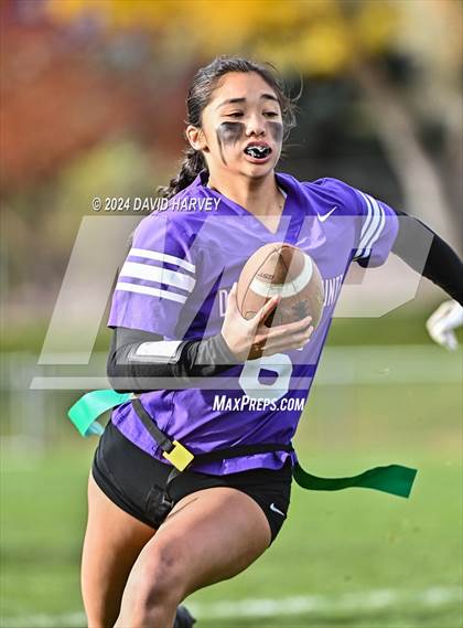 Thumbnail 1 in 5A Flag Football Second Round Doherty vs Douglas County photogallery.