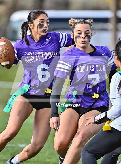 Thumbnail 3 in 5A Flag Football Second Round Doherty vs Douglas County photogallery.