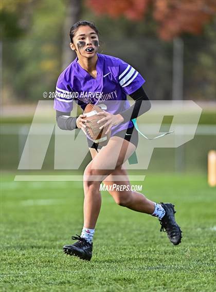 Thumbnail 1 in 5A Flag Football Second Round Doherty vs Douglas County photogallery.
