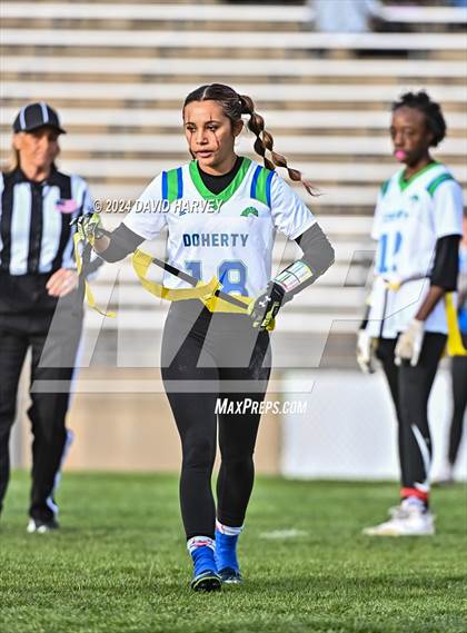 Thumbnail 2 in 5A Flag Football Second Round Doherty vs Douglas County photogallery.