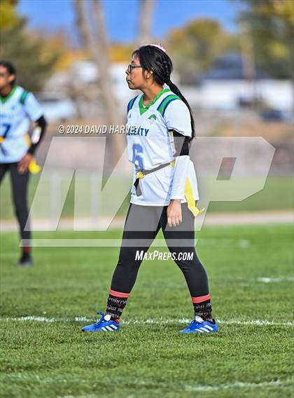 Thumbnail 1 in 5A Flag Football Second Round Doherty vs Douglas County photogallery.