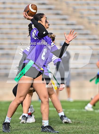 Thumbnail 3 in 5A Flag Football Second Round Doherty vs Douglas County photogallery.