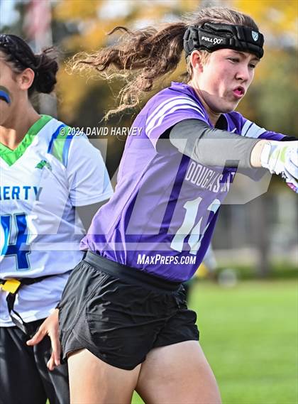 Thumbnail 3 in 5A Flag Football Second Round Doherty vs Douglas County photogallery.