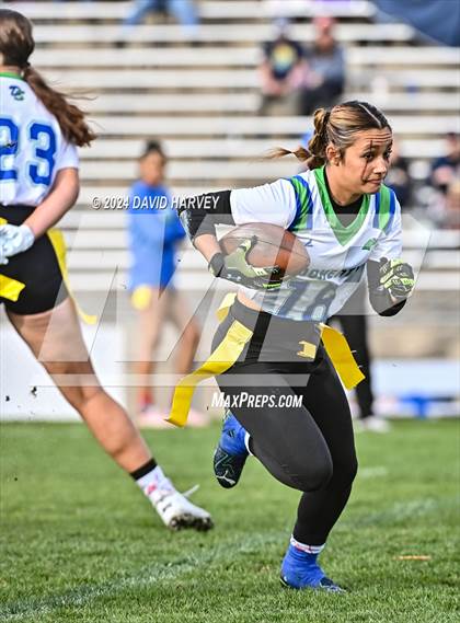 Thumbnail 3 in 5A Flag Football Second Round Doherty vs Douglas County photogallery.