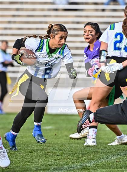 Thumbnail 3 in 5A Flag Football Second Round Doherty vs Douglas County photogallery.
