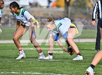 Thumbnail 1 in 5A Flag Football Second Round Doherty vs Douglas County photogallery.