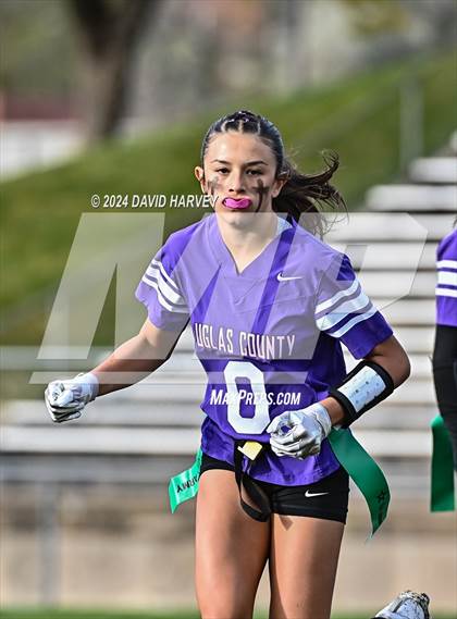 Thumbnail 1 in 5A Flag Football Second Round Doherty vs Douglas County photogallery.