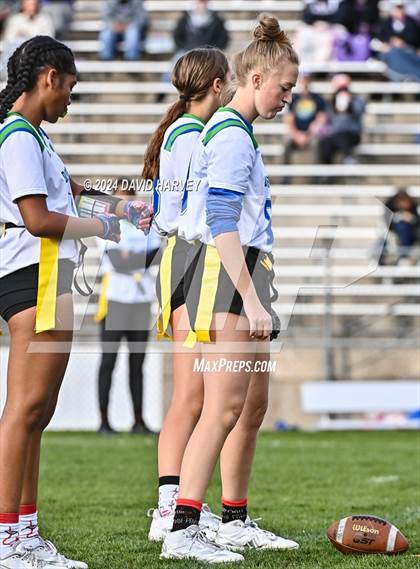 Thumbnail 2 in 5A Flag Football Second Round Doherty vs Douglas County photogallery.