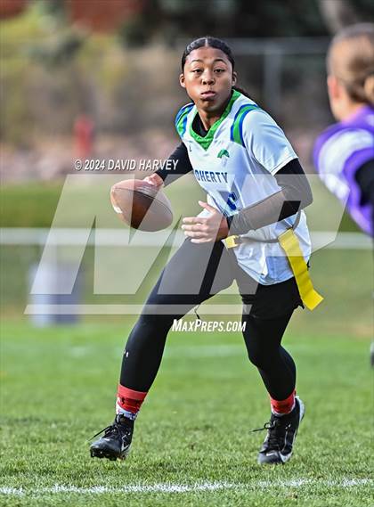 Thumbnail 3 in 5A Flag Football Second Round Doherty vs Douglas County photogallery.