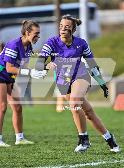 Thumbnail 3 in 5A Flag Football Second Round Doherty vs Douglas County photogallery.
