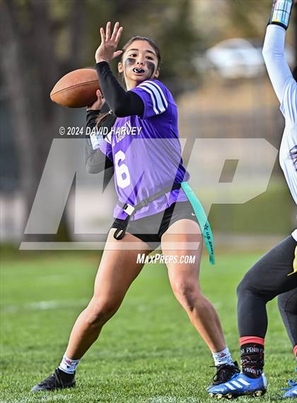 Thumbnail 2 in 5A Flag Football Second Round Doherty vs Douglas County photogallery.
