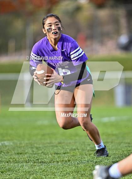 Thumbnail 2 in 5A Flag Football Second Round Doherty vs Douglas County photogallery.