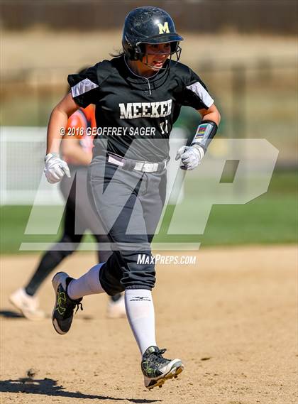 Thumbnail 3 in Lamar vs. Meeker (CHSAA 3A 1st Round Playoff) photogallery.