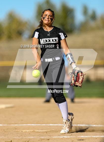 Thumbnail 3 in Lamar vs. Meeker (CHSAA 3A 1st Round Playoff) photogallery.
