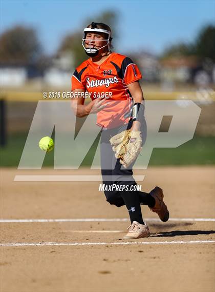Thumbnail 3 in Lamar vs. Meeker (CHSAA 3A 1st Round Playoff) photogallery.