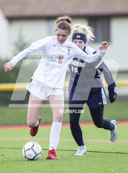 Thumbnail 1 in Frewsburg vs. Marion (NYSPHSAA Class C Regional Playoff) photogallery.