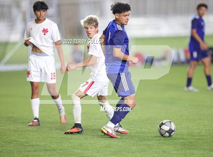 Thumbnail 2 in Manti vs. Real Salt Lake Academy (UHSAA 3A Quarterfinal) photogallery.