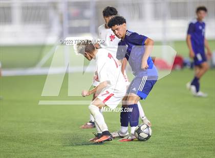 Thumbnail 1 in Manti vs. Real Salt Lake Academy (UHSAA 3A Quarterfinal) photogallery.