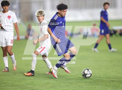 Thumbnail 3 in Manti vs. Real Salt Lake Academy (UHSAA 3A Quarterfinal) photogallery.