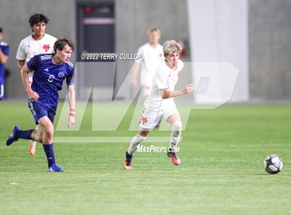 Thumbnail 2 in Manti vs. Real Salt Lake Academy (UHSAA 3A Quarterfinal) photogallery.