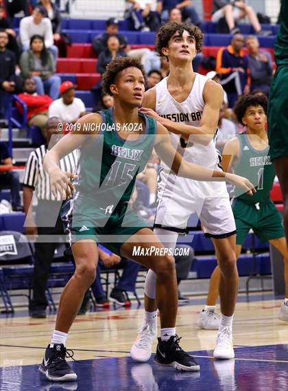 Thumbnail 1 in Helix vs. Mission Bay (San Diego Tip-Off Challenge) photogallery.