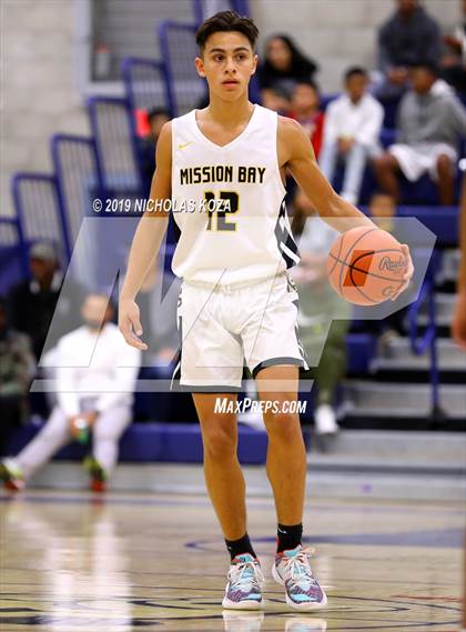 Thumbnail 2 in Helix vs. Mission Bay (San Diego Tip-Off Challenge) photogallery.