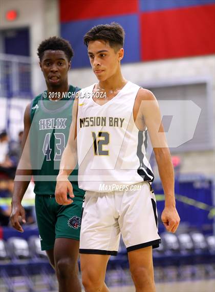Thumbnail 2 in Helix vs. Mission Bay (San Diego Tip-Off Challenge) photogallery.
