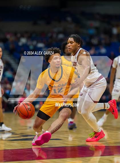 Thumbnail 2 in Silsbee vs Oak Cliff Faith Family Academy (UIL 4A Basketball Final) photogallery.