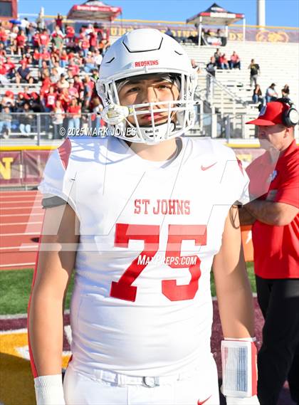 Thumbnail 3 in St. Johns vs. Scottsdale Christian Academy (AIA 2A Final) photogallery.