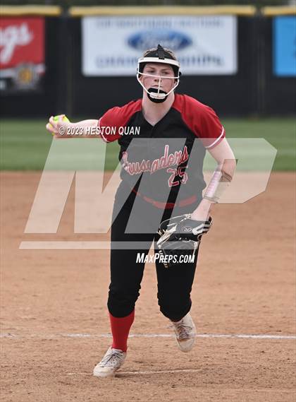 Thumbnail 1 in Village Christian vs. JW North (CIF-SS D6 Final) photogallery.