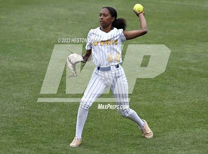 Thumbnail 1 in Village Christian vs. JW North (CIF-SS D6 Final) photogallery.