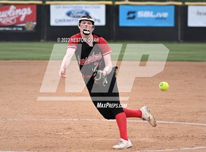Thumbnail 2 in Village Christian vs. JW North (CIF-SS D6 Final) photogallery.
