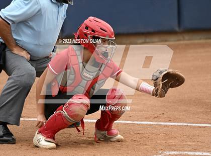 Thumbnail 1 in Village Christian vs. JW North (CIF-SS D6 Final) photogallery.